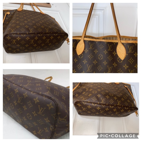 SOLD %Authentic Louis Vuitton Neverfull MM - Picture 8 of 15
